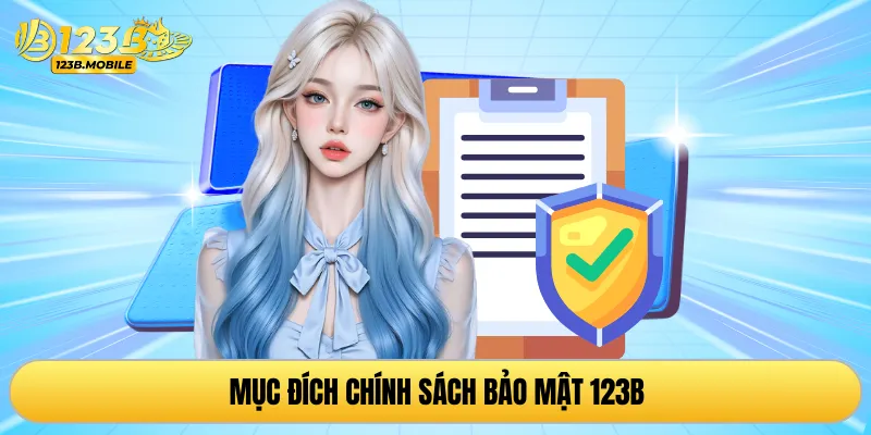 Mục đích chính sách bảo mật 123B