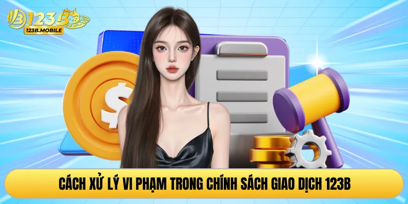 Cách xử lý vi phạm trong chính sách giao dịch 123B